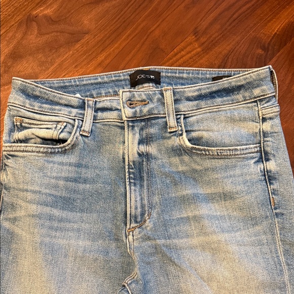 Joe's Jeans Light Distressed Ankle Jeans The Charlie high rise skinny crop 28 - Picture 2 of 5